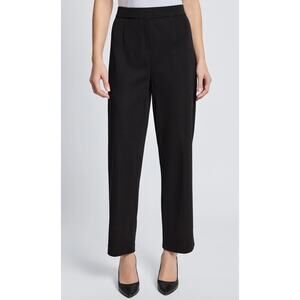 Exclusively Misook Nancy Straight Leg Mylana Knit Pant Black Medium Classic